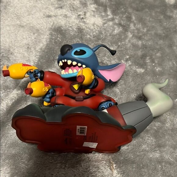 Stitch Rocket Toy - Blue and Yellow - Picture 2 of 5